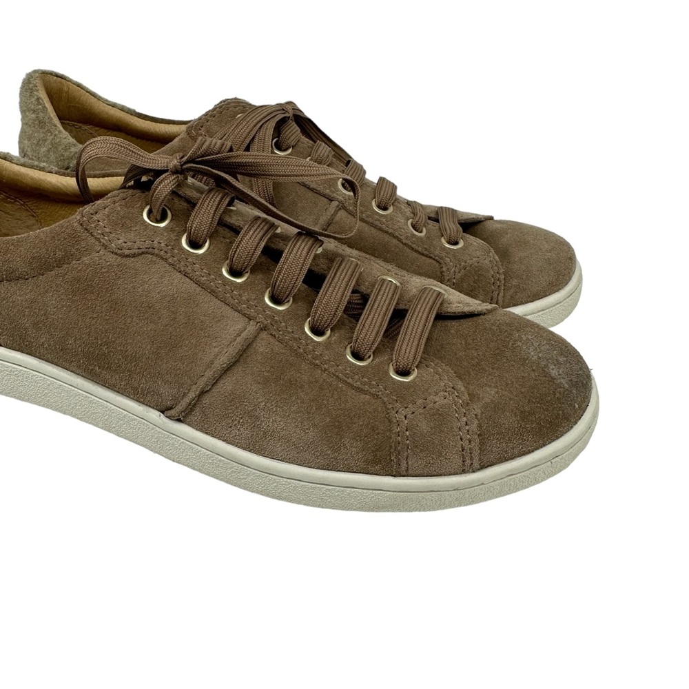 UGG Milo Suede Leather Low Top Sneaker - Picture 2 of 9